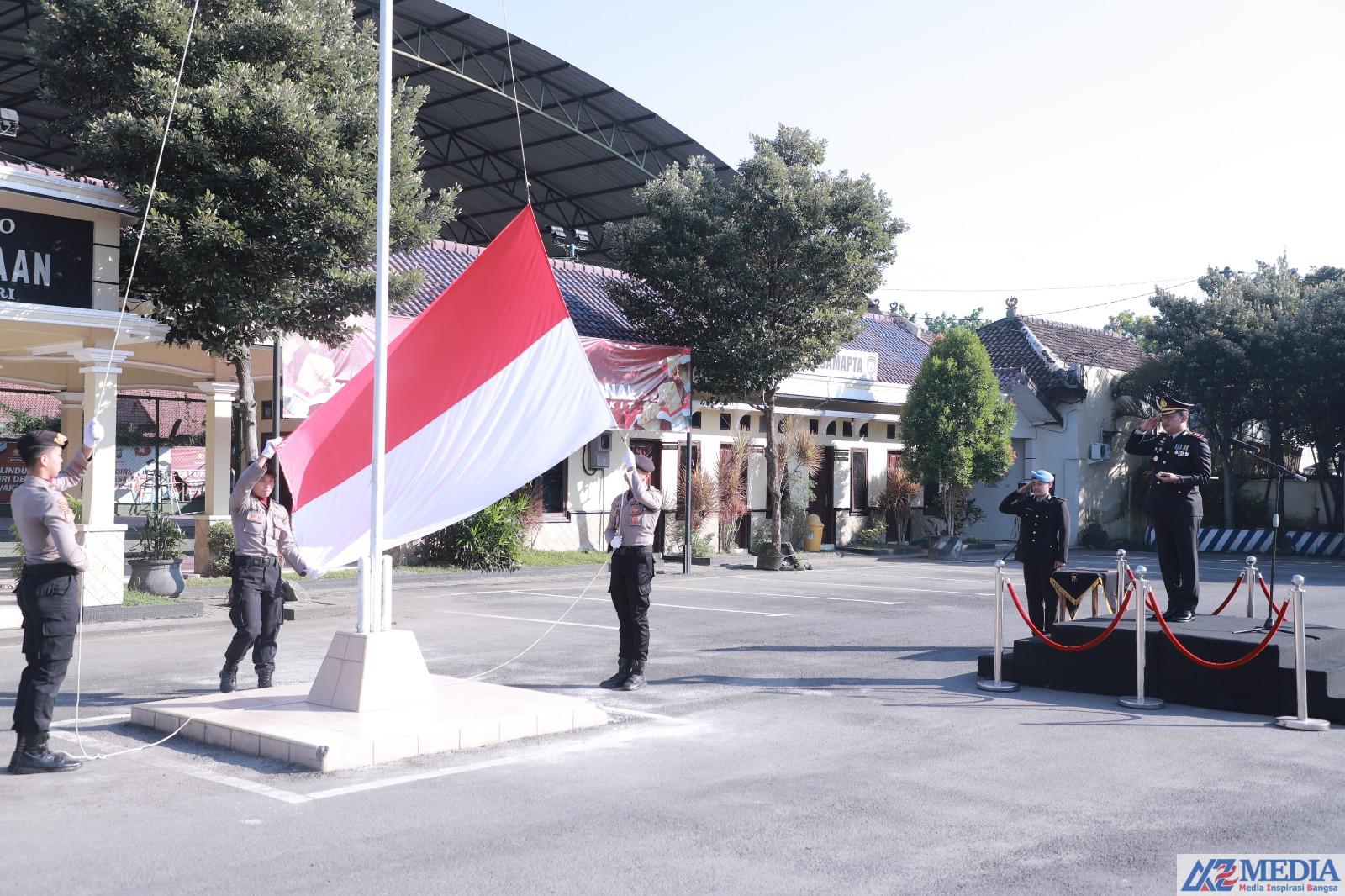 IMG 20230522 WA0055 Kapolres Kediri Pimpin Upacara Peringatan Hari Kebangkitan Nasiona