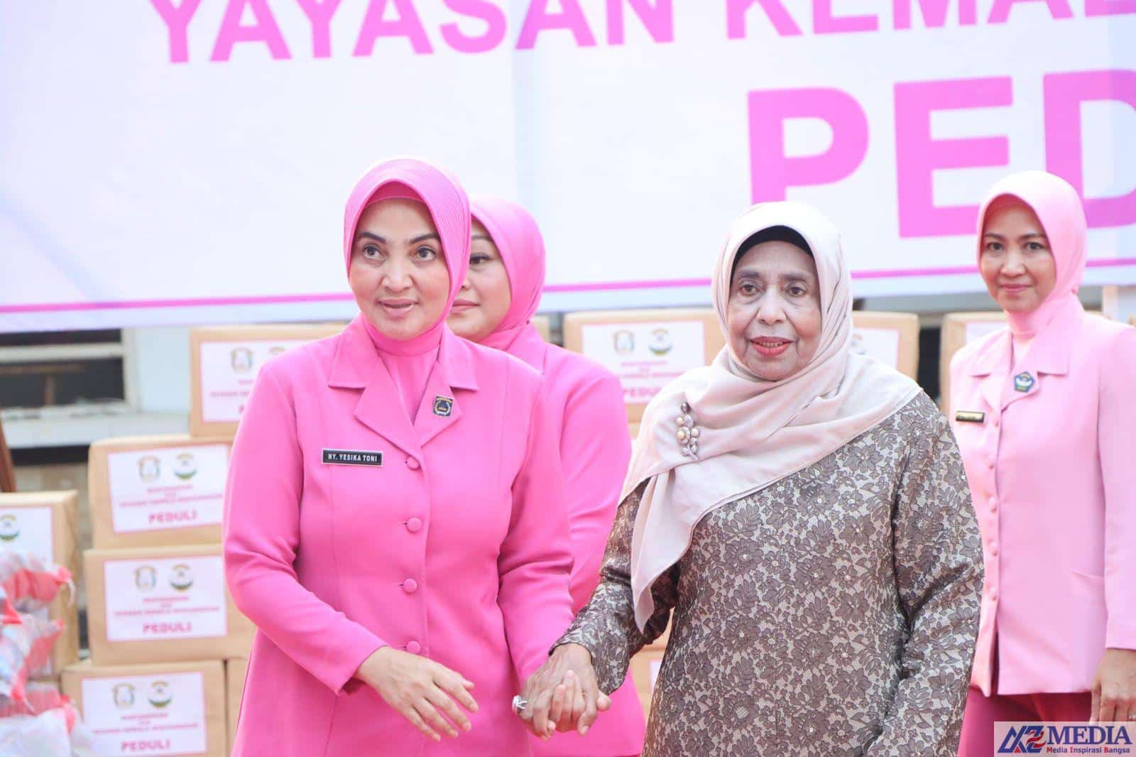 IMG 20230527 WA0016 Jumat Berkah, Bhayangkari Daerah Jawa Timur Gelar Baksos di Ponpes Raudlatul Jannah Probolinggo