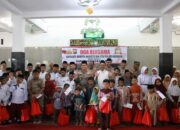 IMG 20230530 WA0007 1 Jelang Peringatan Hari Bhayangkara ke 77, Kapolres Nganjuk Gelar Doa Bersama dan Santunan Anak Yatim