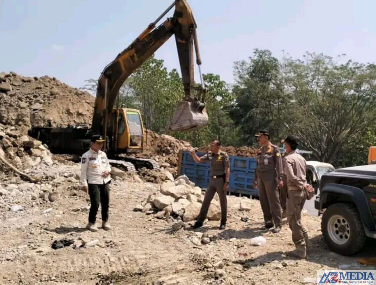 WhatsApp Image 2023 05 26 at 20.40.57 Satpol PP Kabupaten Nganjuk Sidak Lokasi Galian C Hasilnyapun Mengejutkan Publik