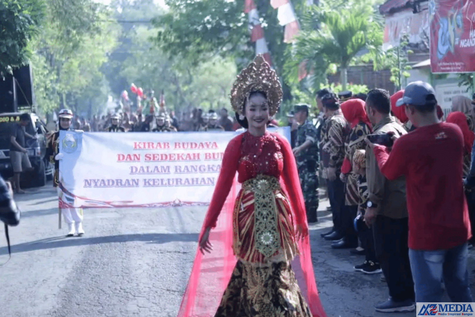 sketch 1685109773603 Pawai kirab budaya dalam rangkaian acara sedekah bumi Kelurahan Kramat, Kecamatan Nganjuk