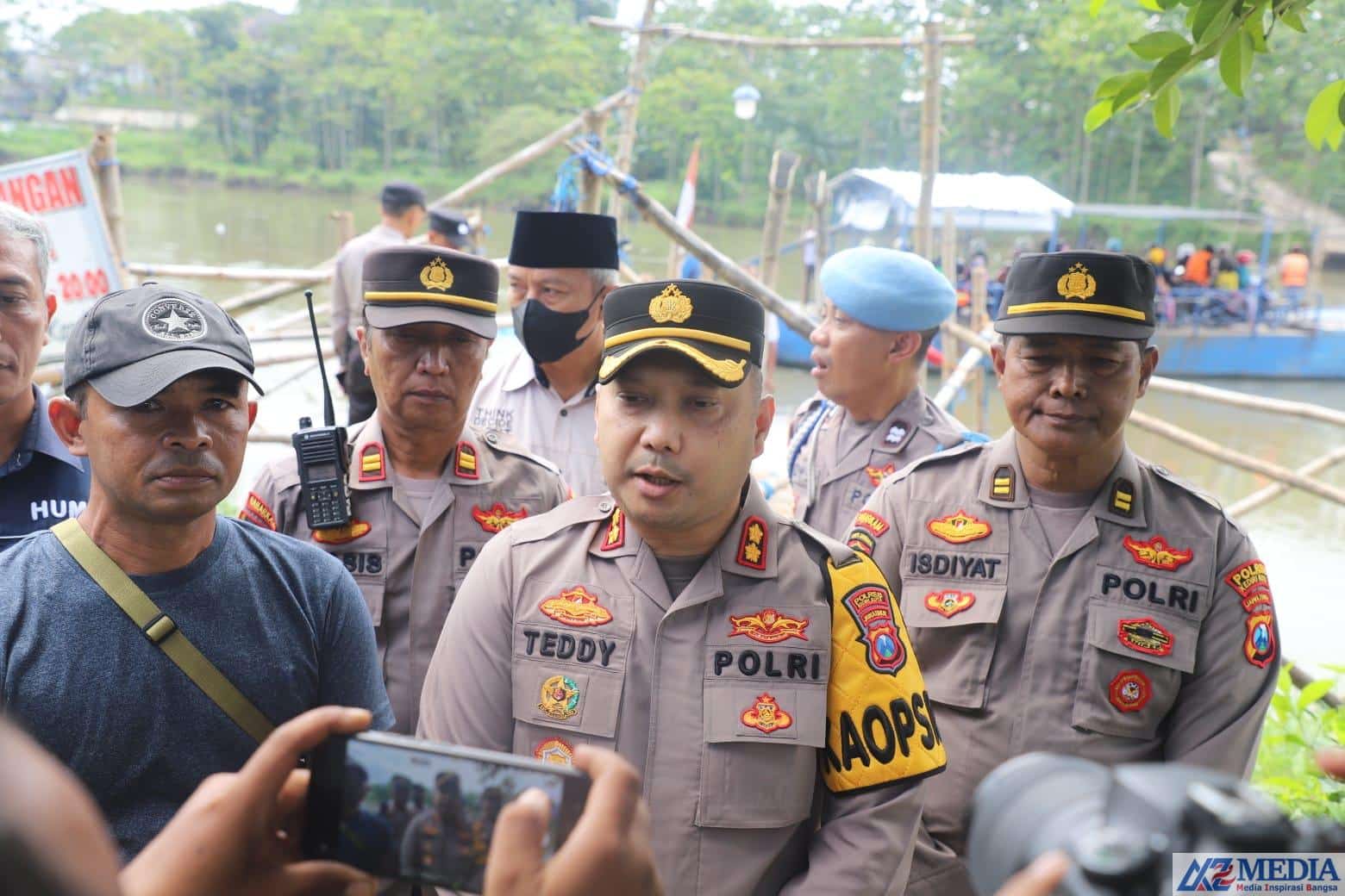 IMG 20230605 WA0037 Polres Kediri Kota Bersama TNI Lakukan Pengamanan Kejuaraan Pencak Dor Seri IV Piala Dankor Brimob