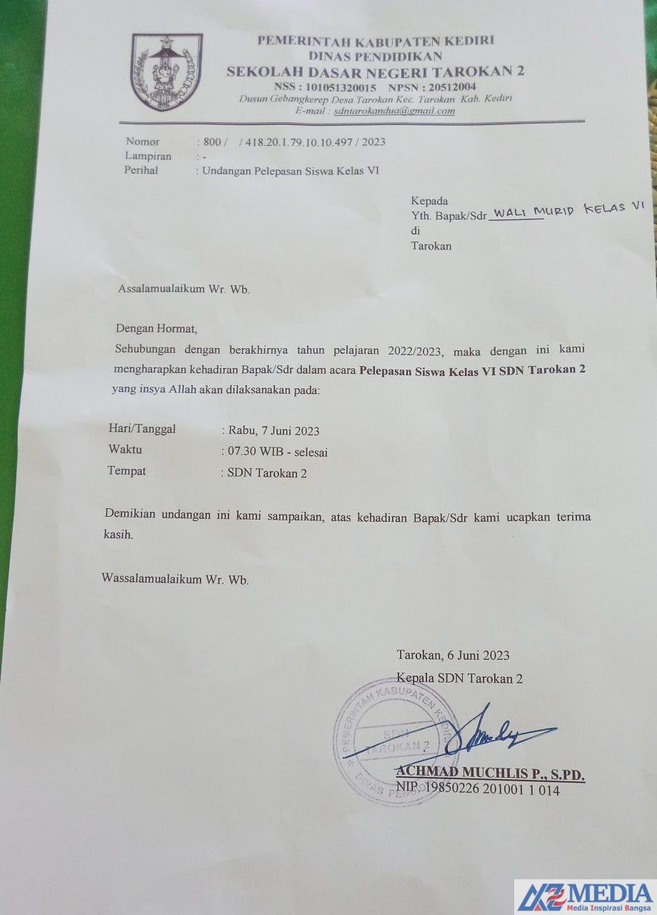 IMG 20230607 WA0047 terbit selebaran undangan mendadak Viral SDN TAROKAN 2