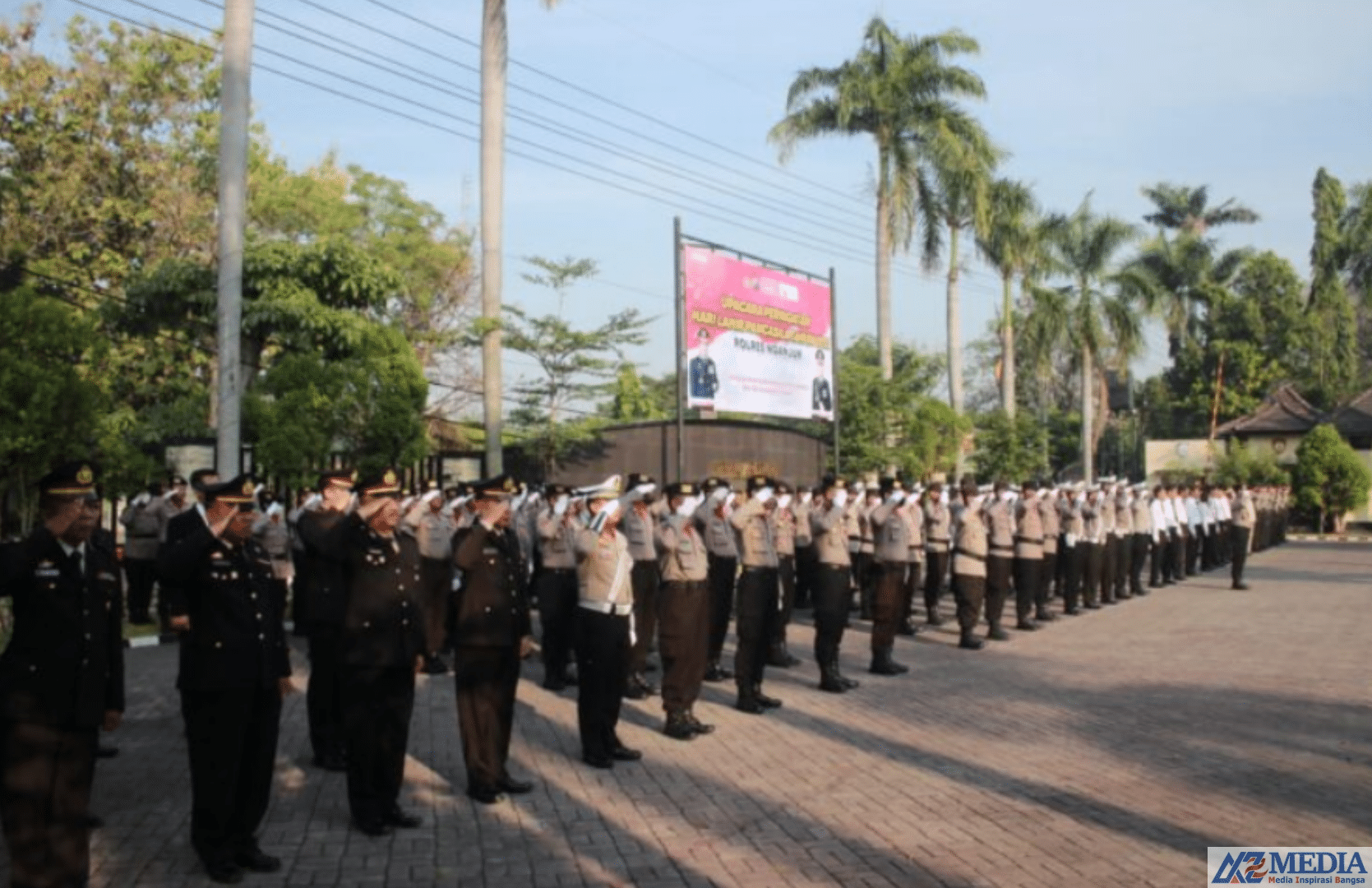 sketch 1685603090567 Kapolres Nganjuk Pimpin Upacara, Dalam Rangka peringati Hari Lahir Pancasila 1 Juni 2023