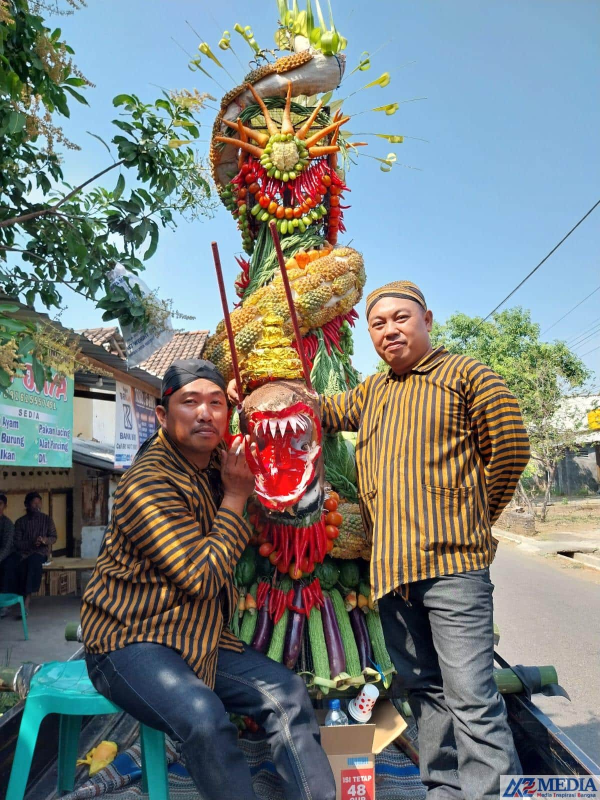 IMG 20230822 WA0033 Rutinitas tahunan Desa Tarokan Kirab Gunungan Hasil Bumi dalam Rangka memperingati HUT RI ke 78 