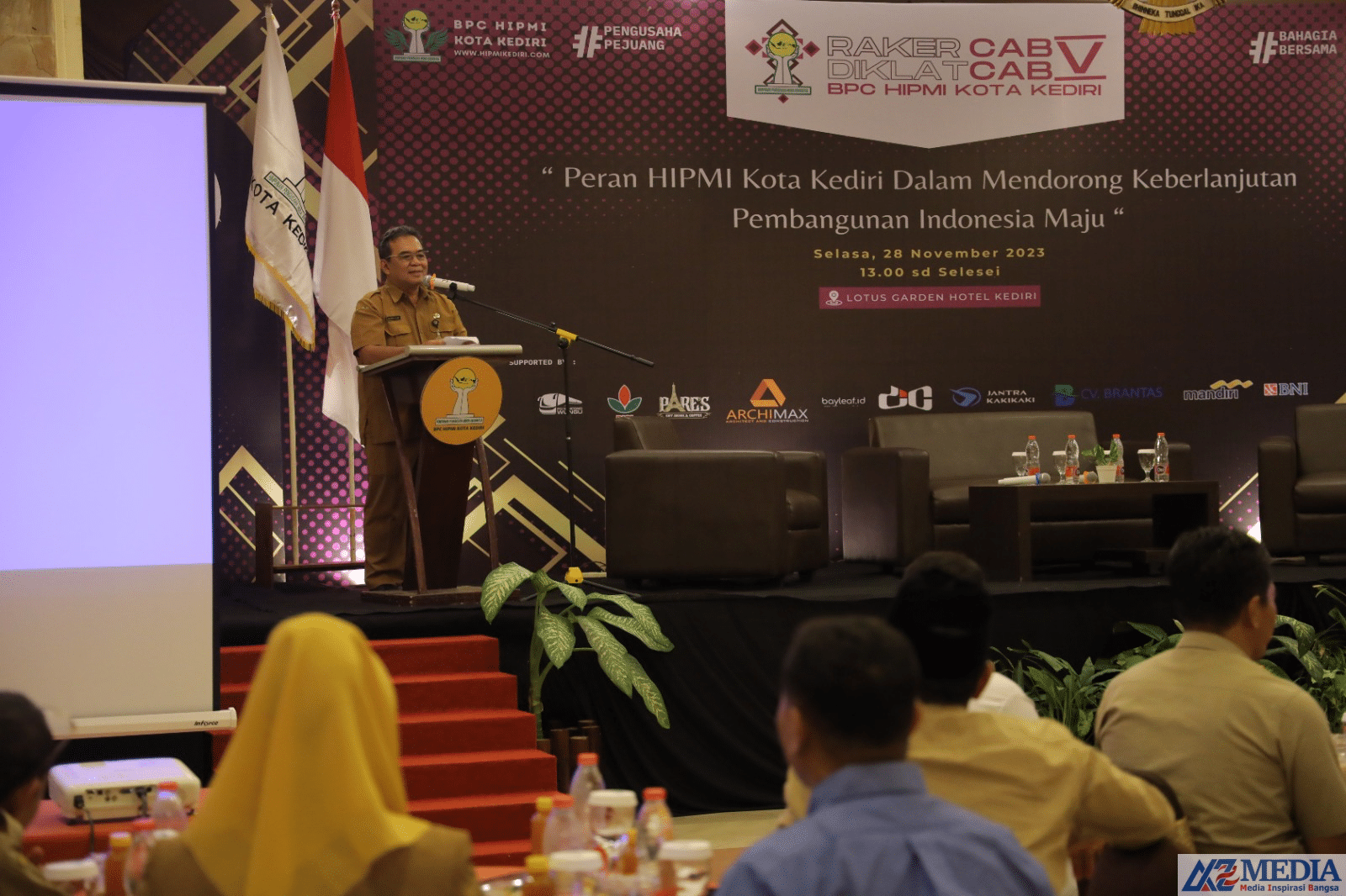 IMG 6553 Pemkot Kediri Hadiri Rakercab dan Diklatcab V BPC HIPMI Kota Kediri