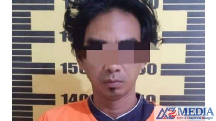 tersangka pencuri kambing di Desa Tunggangri Tulungagung ditangkap polisi Pria Asal Blitar,Ketahuan Curi Kambing di Tulungagung