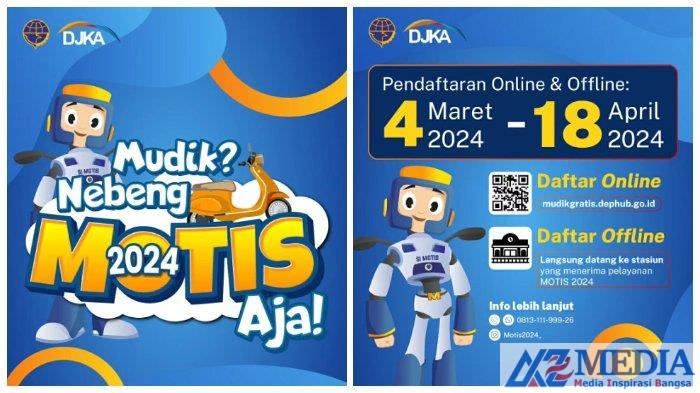 program angkut motor gratis 2024 selama mudik lebaran Syarat dan Cara Daftar Mudik Motor Gratis Lebaran 2024