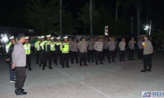 Polres Nganjuk Siapkan Tim Patroli Gabungan Skala Besar Siap Amankan 1 Suro